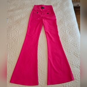 Firmabs Pink Flared Leggings